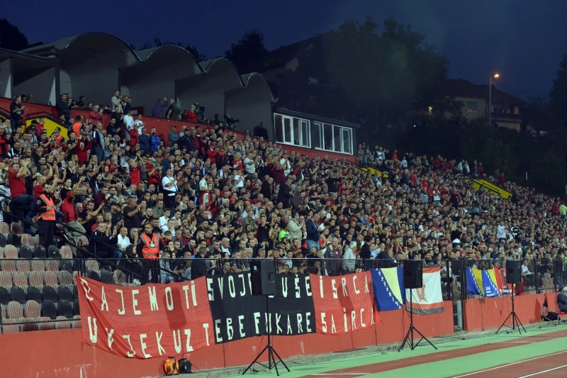 utakmica izmedju fk sloboda i fk tuzla city